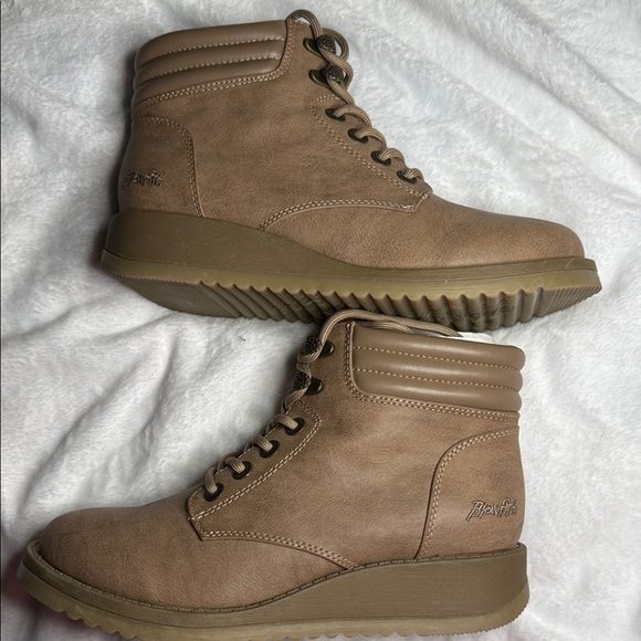 BLOWFISH CITY ANKLE BOOTS- ALMOND - Picture 4 of 9